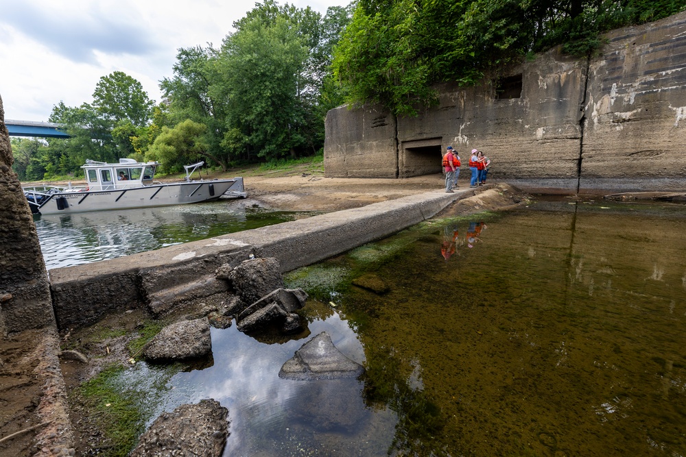 Geologists and historians trek muddy shores to protect Monongahela River’s cultural heritage