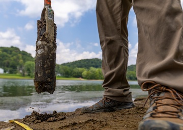Geologists and historians trek muddy shores to protect Monongahela River’s cultural heritage