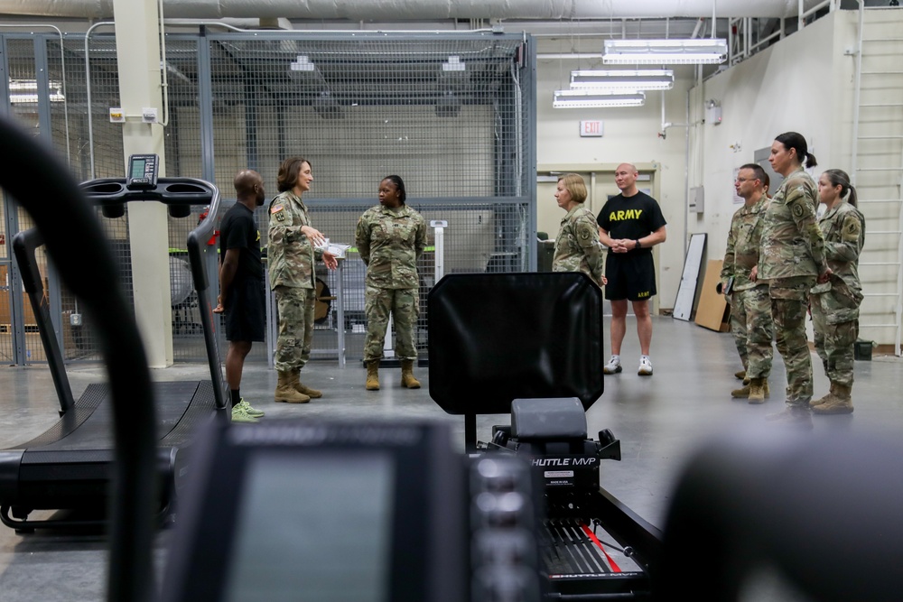 Defense Health Network officials tour Provider Holistic Health and Fitness system