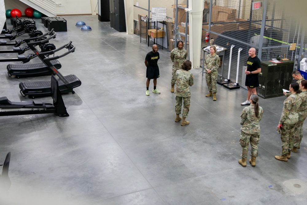 Defense Health Network officials tour Provider Holistic Health and Fitness system