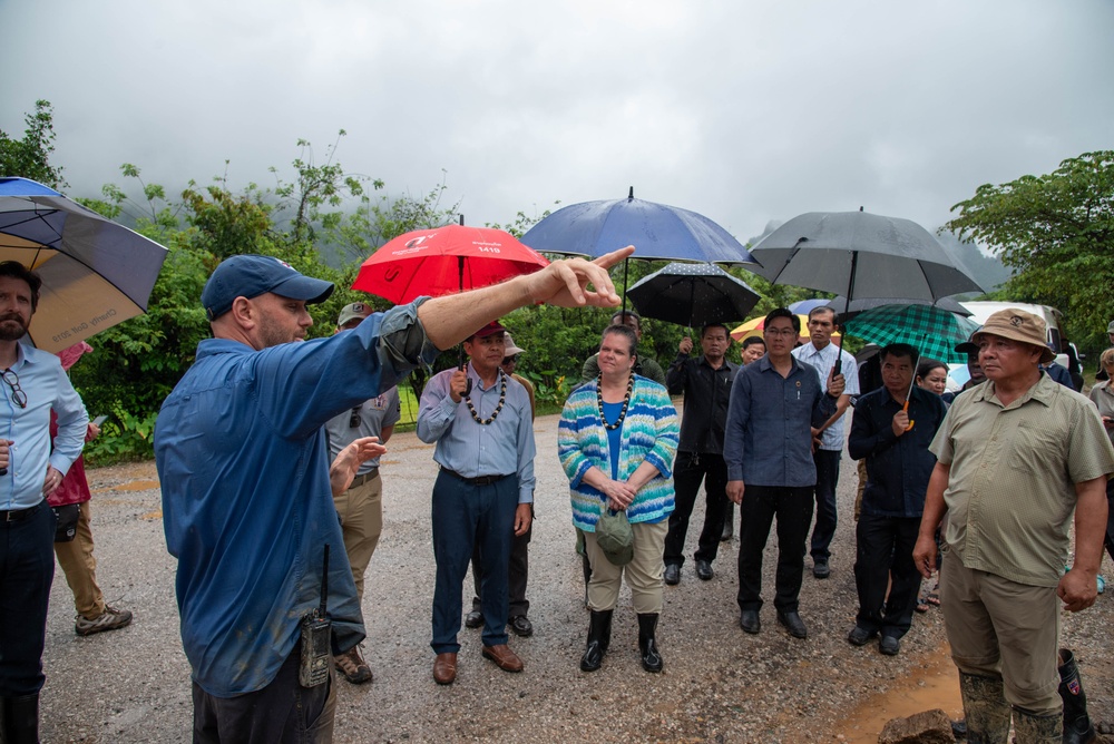 U.S. Embassy to Lao PDR Ambassador visits DPAA in Lao PDR