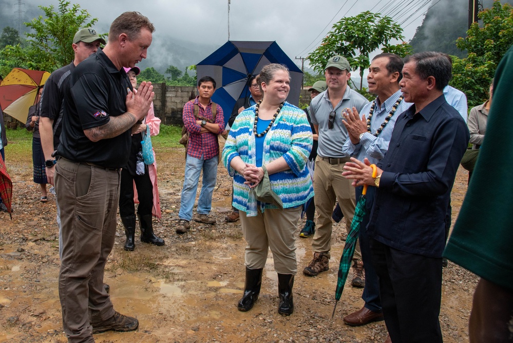 U.S. Embassy to Lao PDR Ambassador visits DPAA in Lao PDR