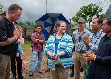 U.S. Embassy to Lao PDR Ambassador visits DPAA in Lao PDR