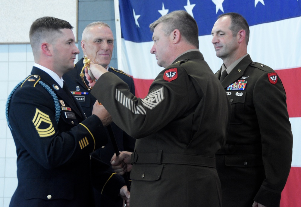 Wisconsin Army Guard installs 10th state command sergeant major