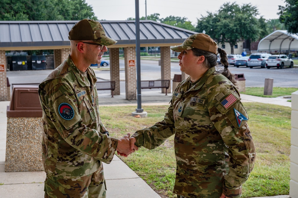 CMSSF visits Keesler AFB