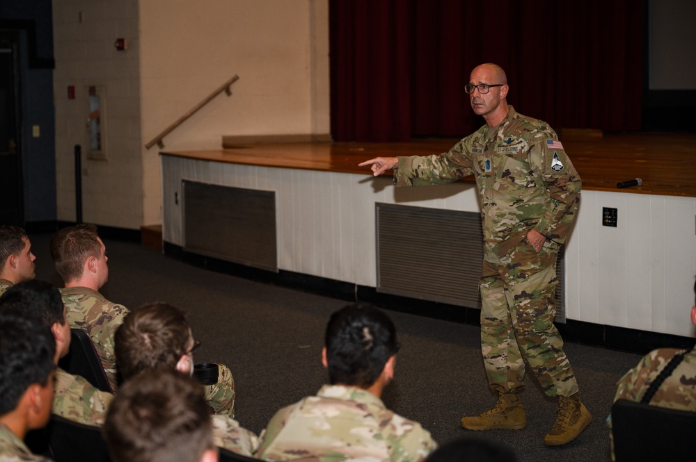 CMSSF visits Keesler AFB