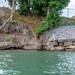 Erosion along the Lake Ontario shoreline at Old Fort Niagara