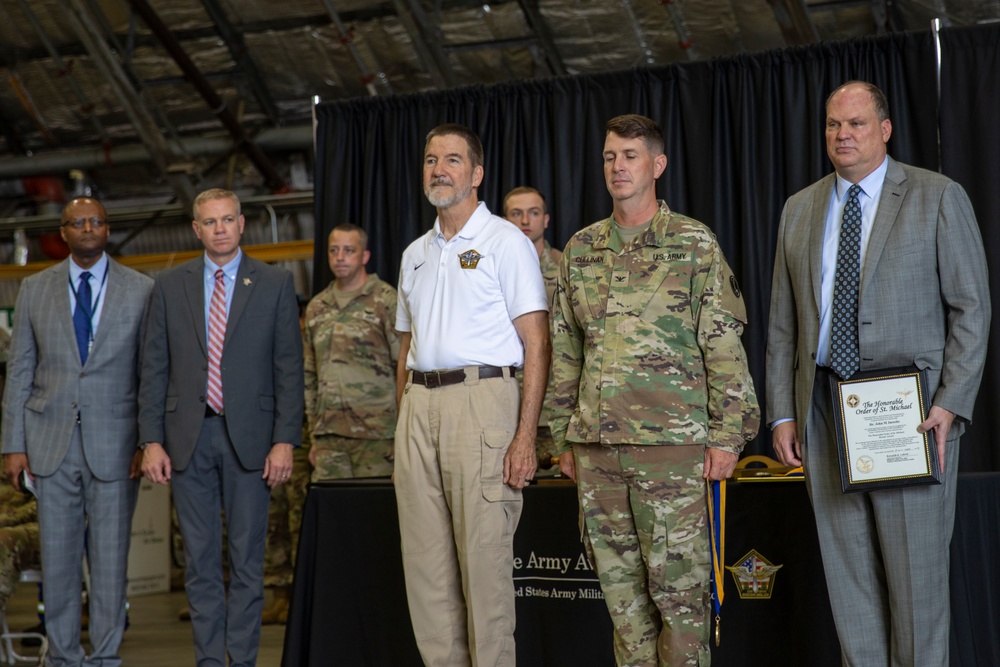 The Army Aviation Brigade Change of Command Ceremony