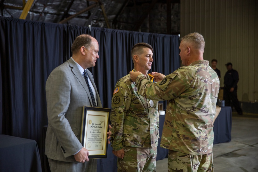 The Army Aviation Brigade Change of Command Ceremony