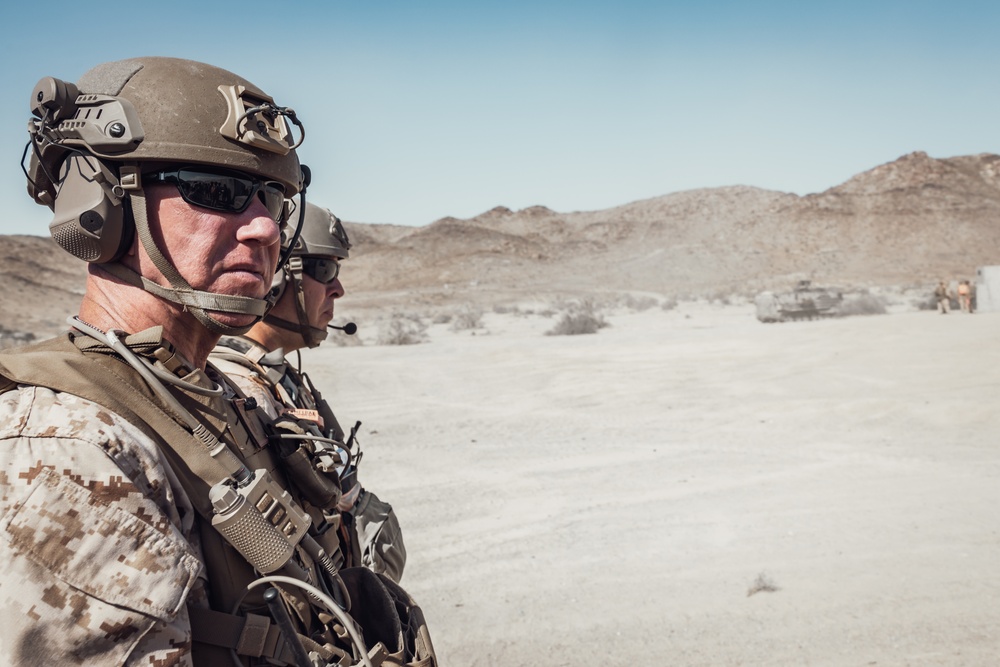 Commandant, Gen. Smith, Visits Marine Corps Air Ground Combat Center, Twentynine Palms