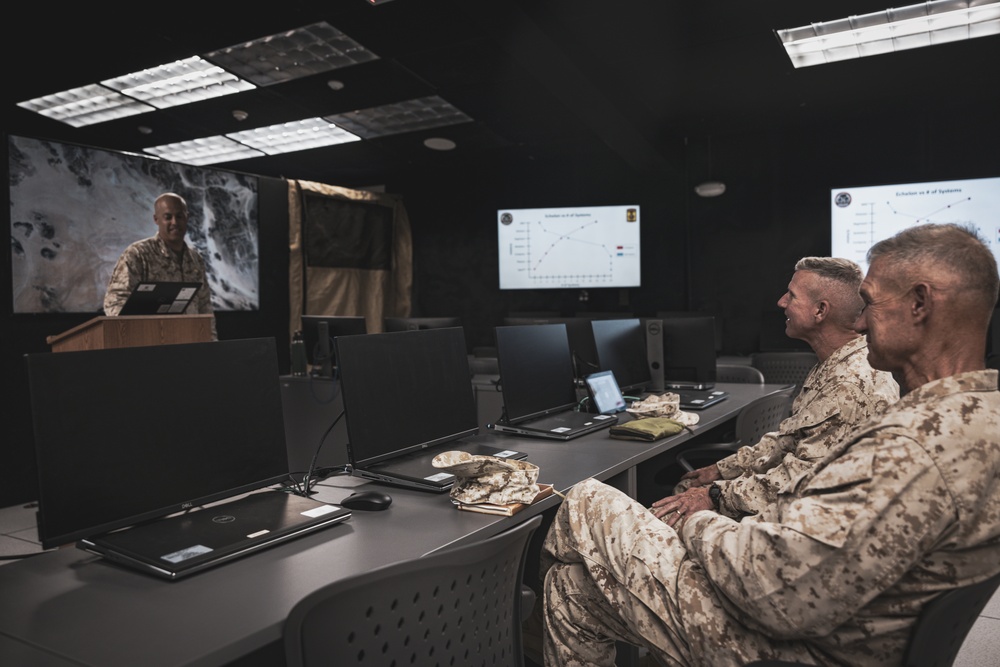 Commandant, Gen. Smith, Visits Marine Corps Air Ground Combat Center, Twentynine Palms