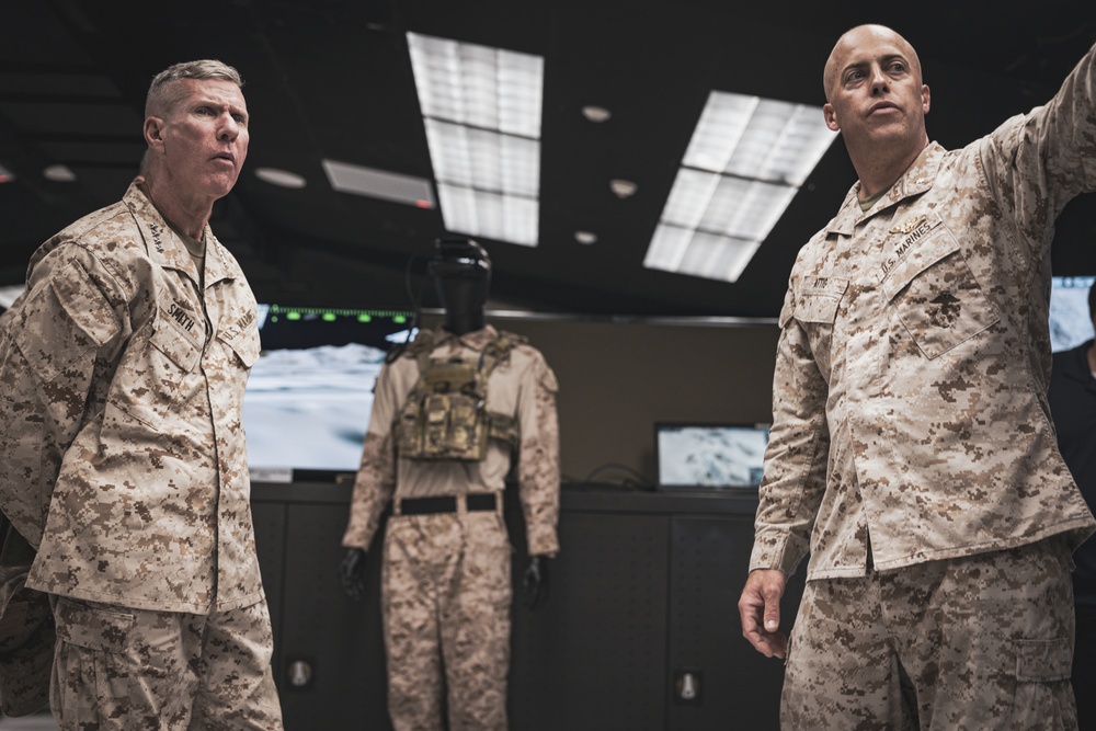 Commandant, Gen. Smith, Visits Marine Corps Air Ground Combat Center, Twentynine Palms