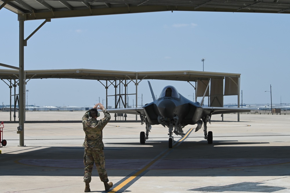 301st Fighter Wing Receives First F-35