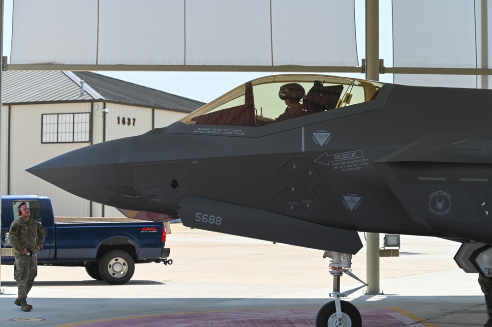 301st Fighter Wing Receives First F-35