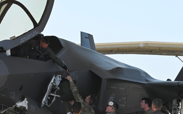 301st Fighter Wing Receives First F-35