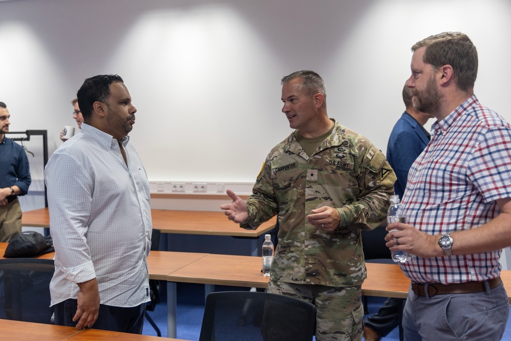Staffdel Visits Grafenwoehr Training Area