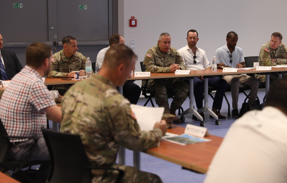 Staffdel Visits Grafenwoehr Training Area