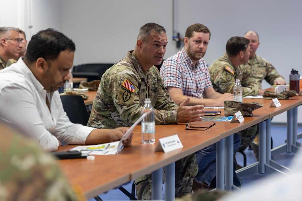 Staffdel Visits Grafenwoehr Training Area