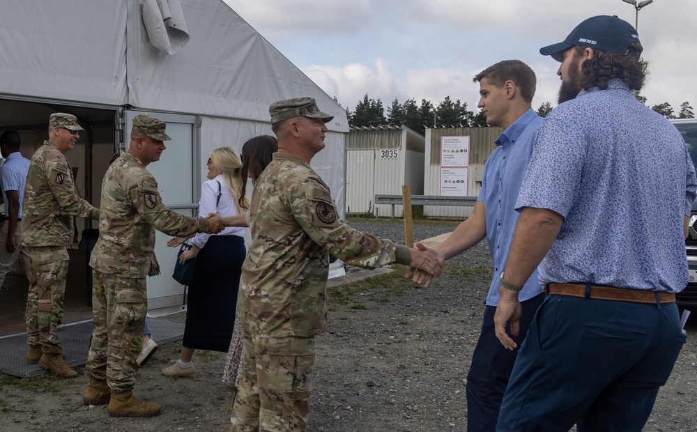 Staffdel Visits Grafenwoehr Training Area