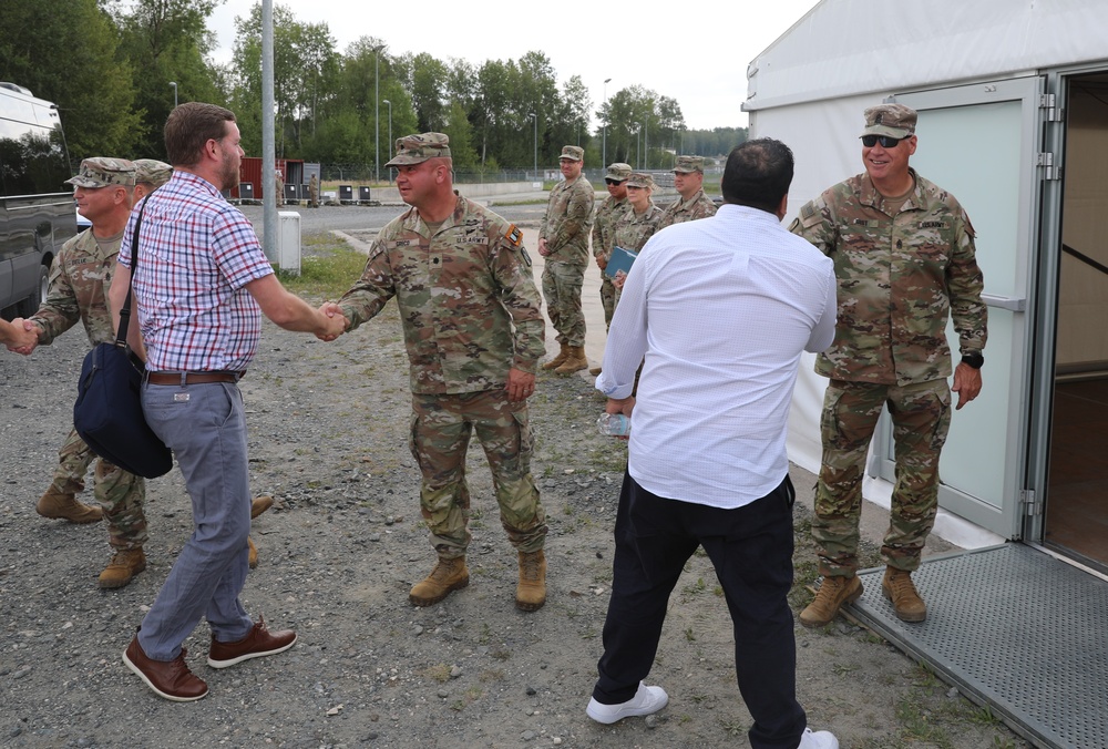 Staffdel Visits Grafenwoehr Training Area