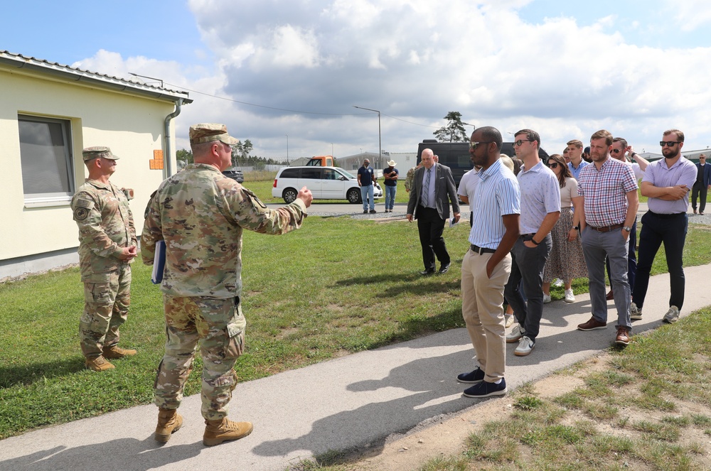 Staffdel Visits Grafenwoehr Training Area