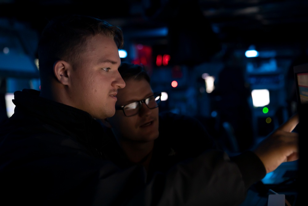 USS Gettysburg Daily Operations