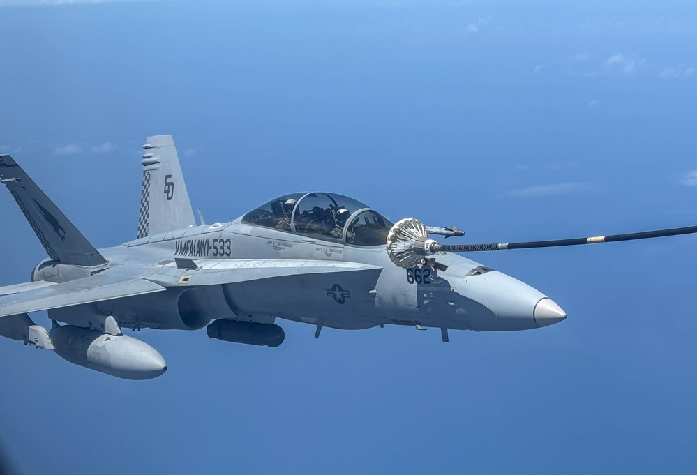 39th Rescue Squadron conducts Fixed Wing Air-to-Air Refueling training mission