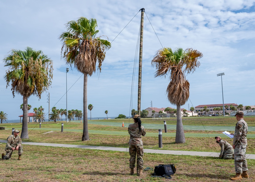 920th Communications Flight conducts training