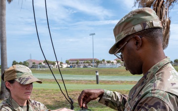 920th Communications Flight conducts training