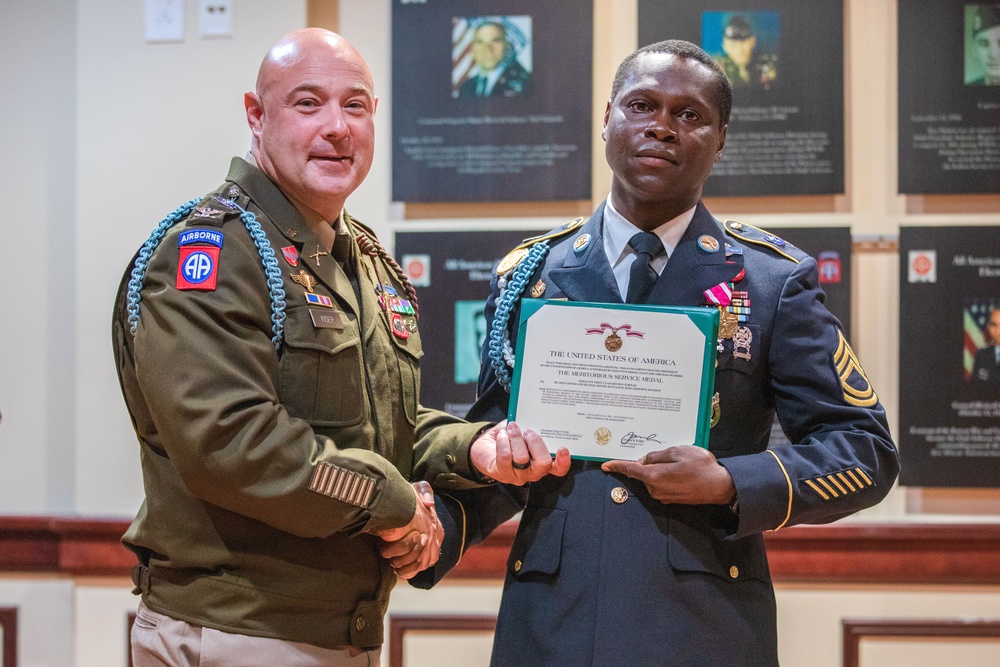 RETIREMENT CEREMONY