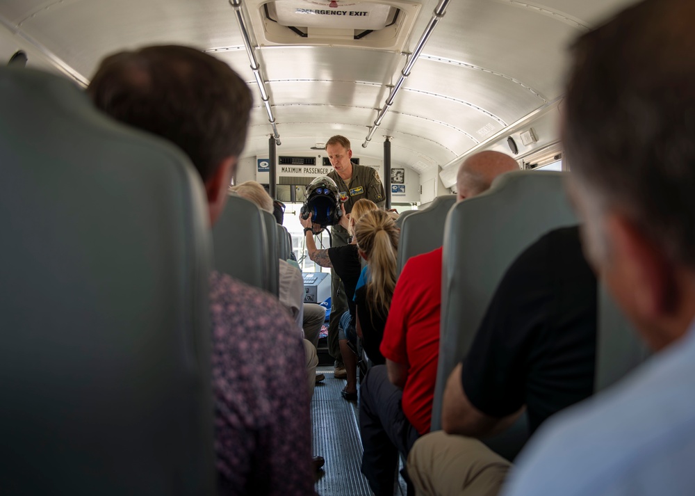 Tyndall’s newest honorary commanders’ first immersion