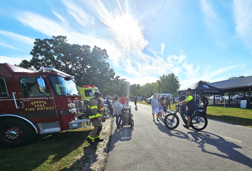 Fort McCoy supports Sparta, Monroe County National Night Out 2024 events