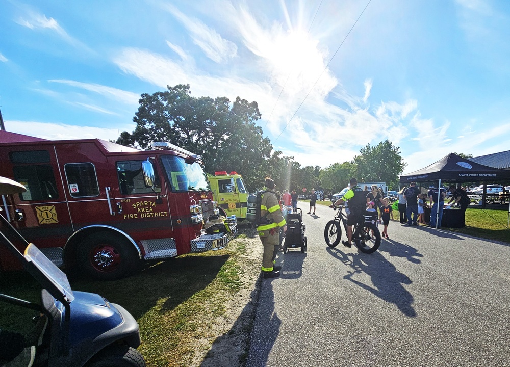 Fort McCoy supports Sparta, Monroe County National Night Out 2024 events