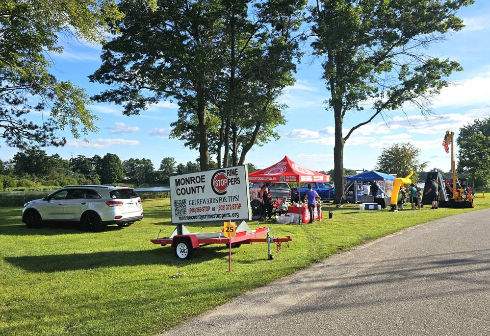 Fort McCoy supports Sparta, Monroe County National Night Out 2024 events