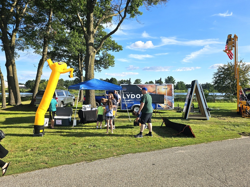 Fort McCoy supports Sparta, Monroe County National Night Out 2024 events