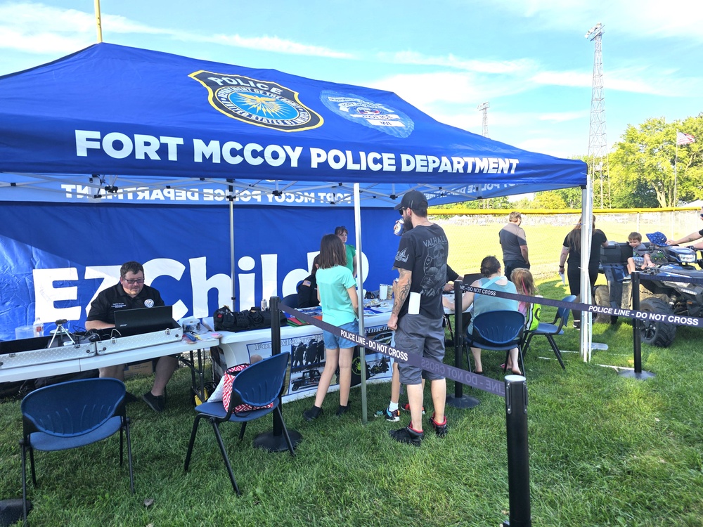 Fort McCoy supports Sparta, Monroe County National Night Out 2024 events