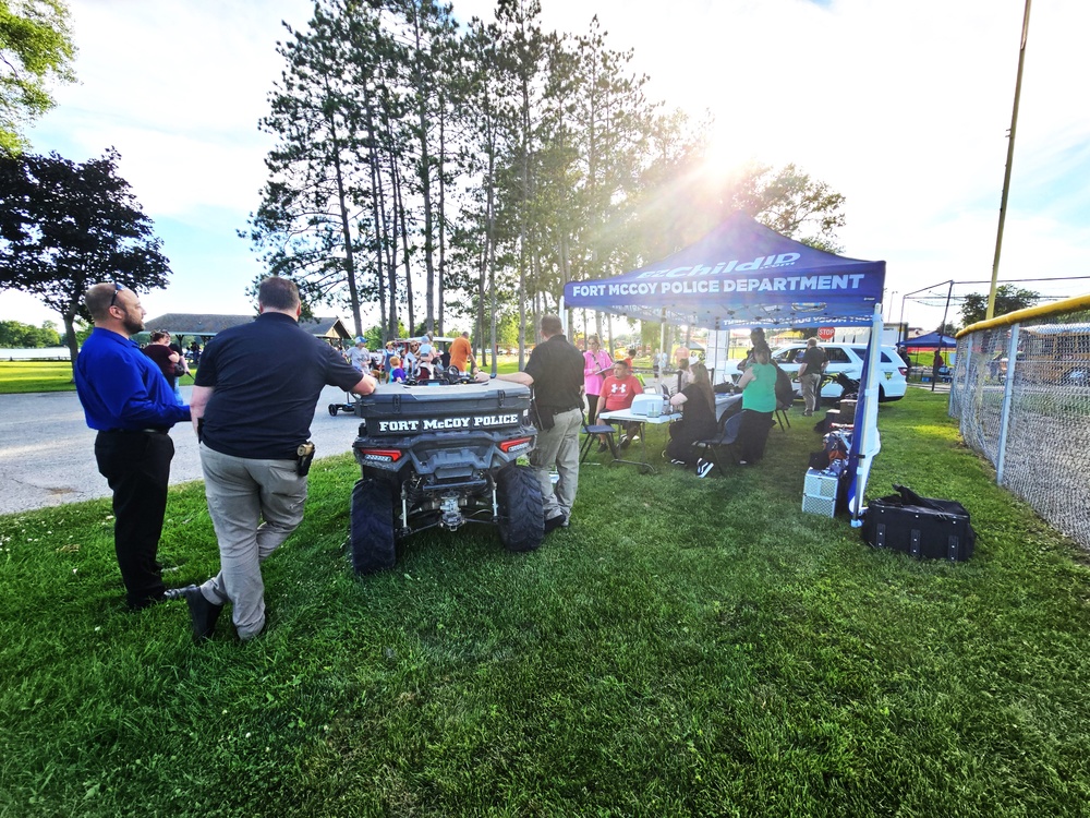 Fort McCoy supports Sparta, Monroe County National Night Out 2024 events