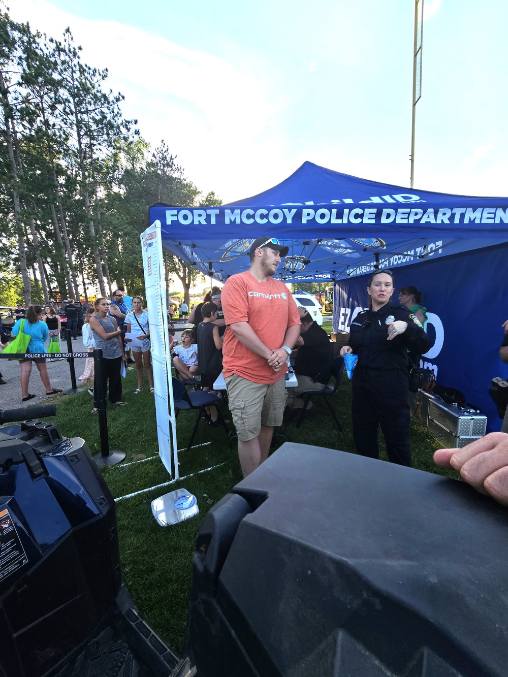 Fort McCoy supports Sparta, Monroe County National Night Out 2024 events