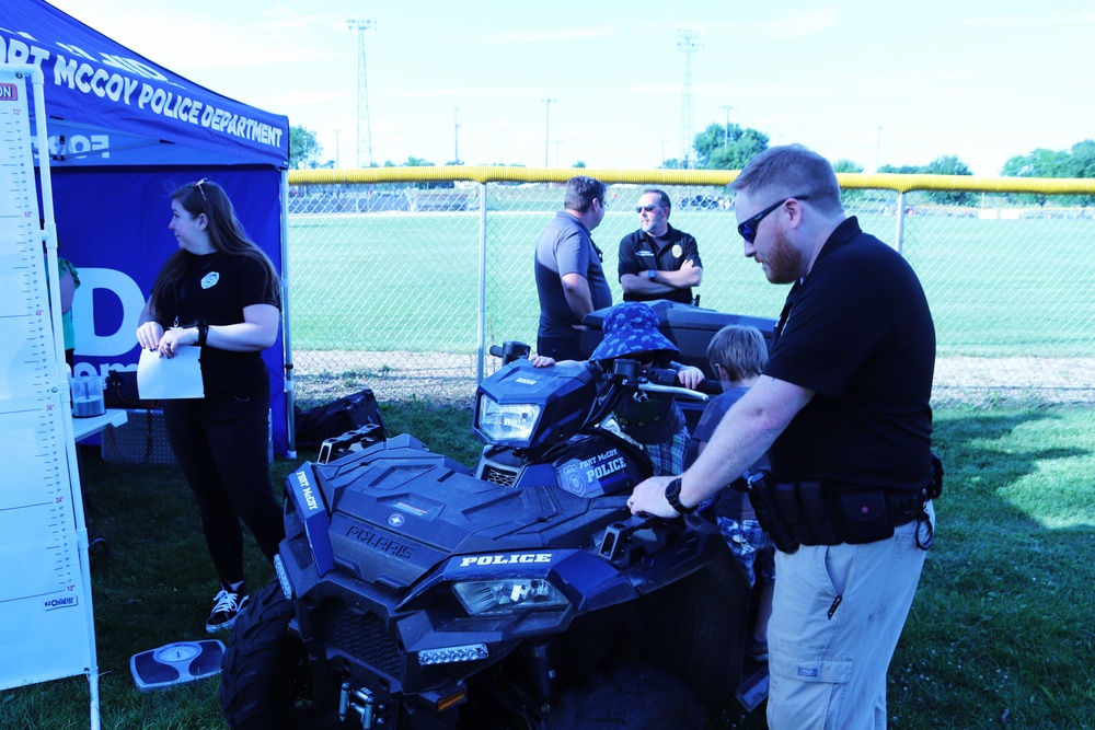 Fort McCoy supports Sparta, Monroe County National Night Out 2024 events