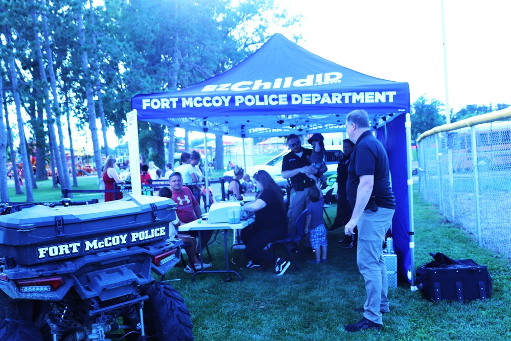 Fort McCoy supports Sparta, Monroe County National Night Out 2024 events