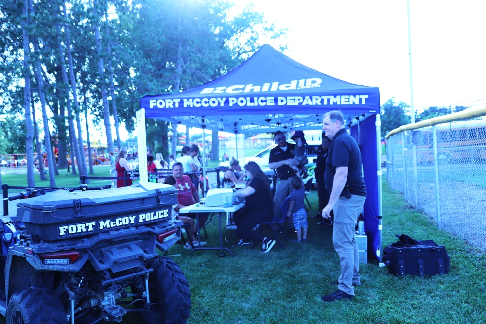 Fort McCoy supports Sparta, Monroe County National Night Out 2024 events