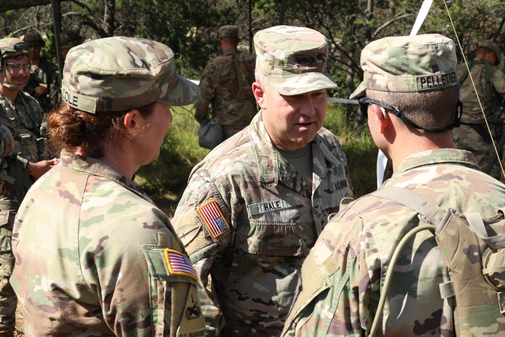 Top Army intelligence officer visits largest annual U.S. Army Reserve training exercise