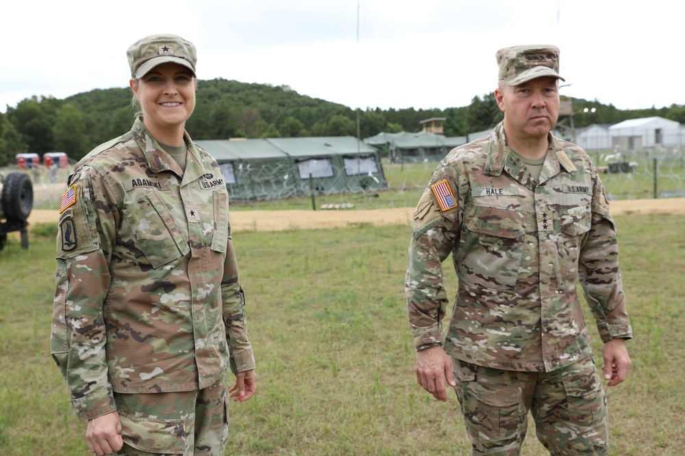 Top Army intelligence officer visits largest annual U.S. Army Reserve training exercise