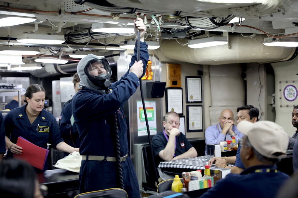 Educators Orientation Visit Aboard USS Louisiana