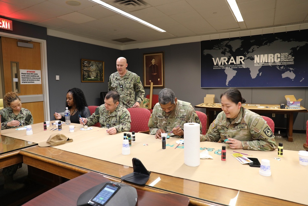 WRAIR holds rock painting event to observe SAAPM