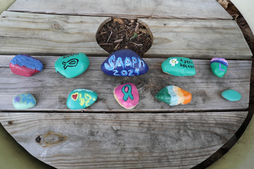 WRAIR holds rock painting event to observe SAAPM