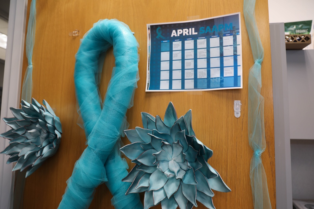 WRAIR holds door decorating contest to observe SAAPM