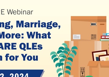 Learn About TRICARE Qualifying Life Events at August 22 Webinar