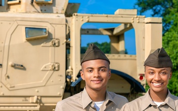 Sibling Soldiers earn coveted cords, graduate Infantry training together