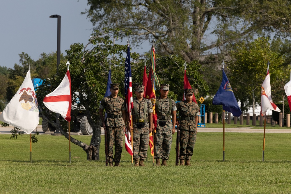 MWHS-2 relief and appointment ceremony